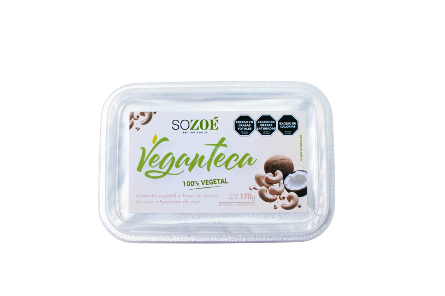 Manteca Vegana Sozoe